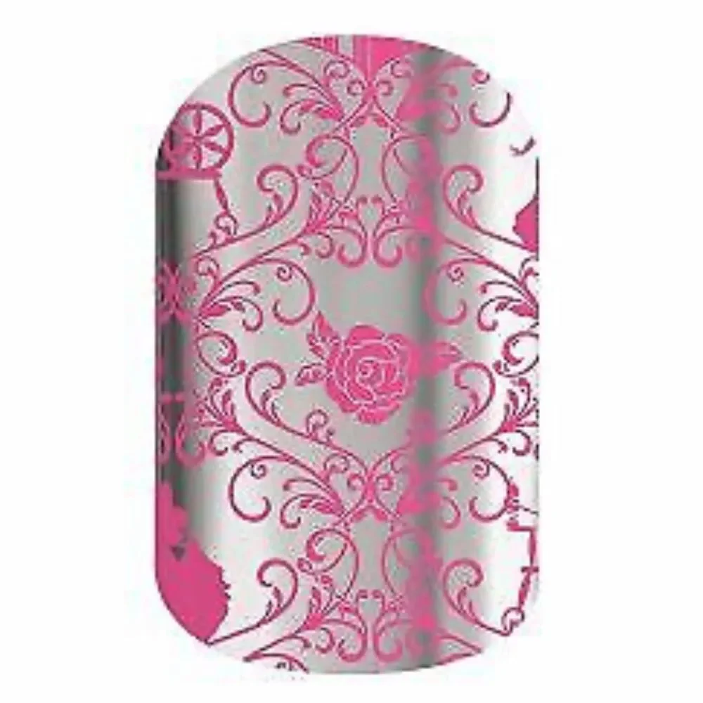 Jamberry Fairytale Endings Sleeping Beauty Full Sheet Nail Wraps 76B5